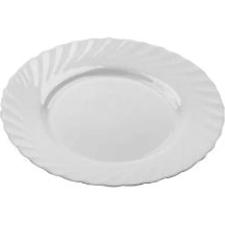Teller Coupe Stonecast Ø28.8 cm Porzellan Vanille 12 Stk/Krt
