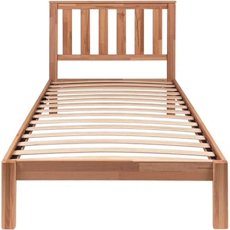 Krok Wood Massivholzbett Sofia mit Kopfteil in Buche – Bild 7