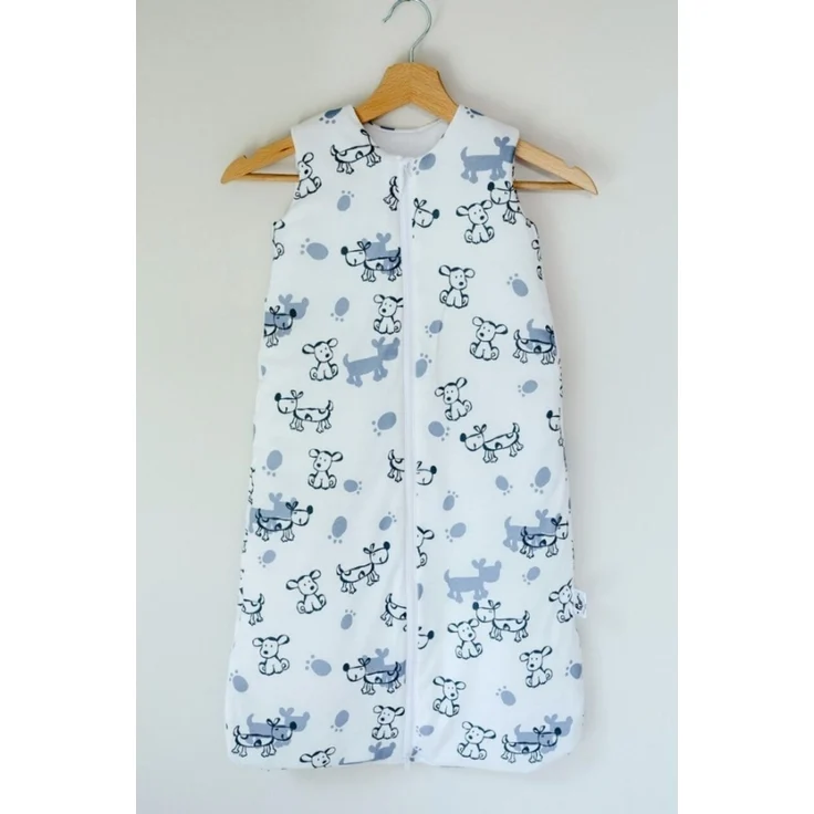 PULP BAMBOO Schlafsack warm gefüttert TOG 1 75 Jersey - Hunde bis 12 Mon.