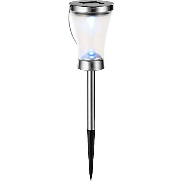 Spetebo LED Solarleuchte Solar Laterne 48 cm - 2er Set - Solarlampe, 2, LED, kaltweiß, Solarlampe im 2er Set zum hinstellen oder hängen – Bild 1