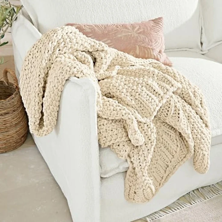 Mirabeau Tagesdecke Plaid Plixoren beige – Bild 2