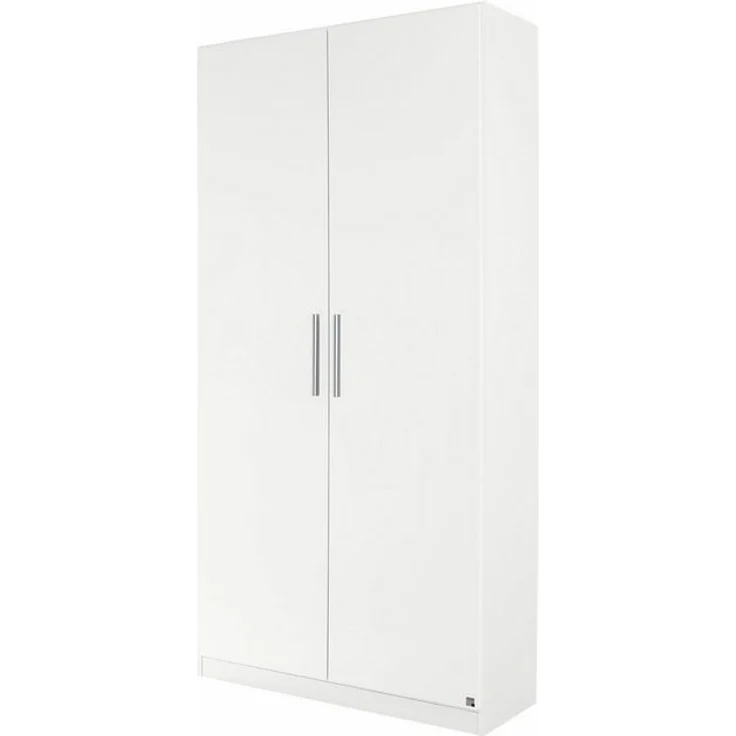 rauch Mehrzweckschrank Garderobe Drehtürenschrank Kleiderschrank Schrank Schuhschrank MINOSA Breite 91 cm mit 4 Einlegeböden, viel Stauraum MADE IN GERMANY – Bild 4