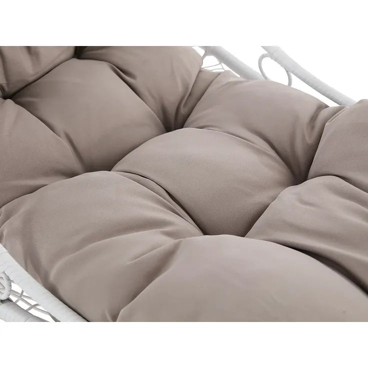 Vente-unique - LUVA Leisure furniture for garden Harz Weiß - B 105 cm x H 197 cm x L 105 cm – Bild 7