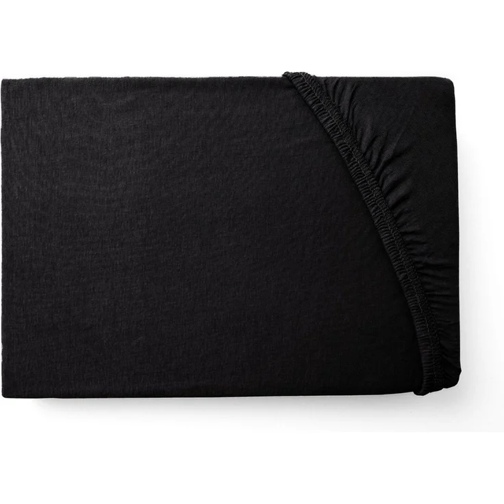 Hometex Premium Textiles Spannbettlaken Jersey Spannbettlaken 100% Baumwolle, Jersey, Gummizug: Rundumgummizug, Premium-Jersey Matratzenhöhe bis 23 cm – Bild 3