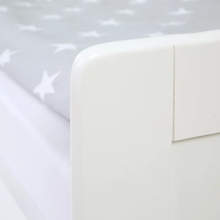 Homestyle4u Kinderbett Funktionsbett Jugendbett Ausziehbett 90x200 weiß Kojenbett Gästebett – Bild 7