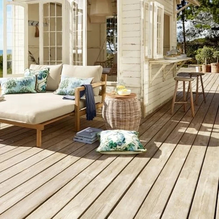 Mirabeau Gartentisch Beistelltisch Sartrouville braun – Bild 6