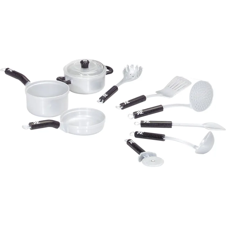 Theo Klein 9428 - WMF Topf- und Küchengeräte Set, 9 Teile, Spielzeug