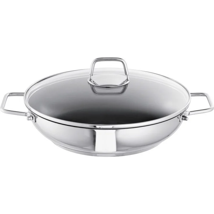 Edelstahlpfannen-Serie Wega - Wega Schmorpfanne 24cm – Bild 1