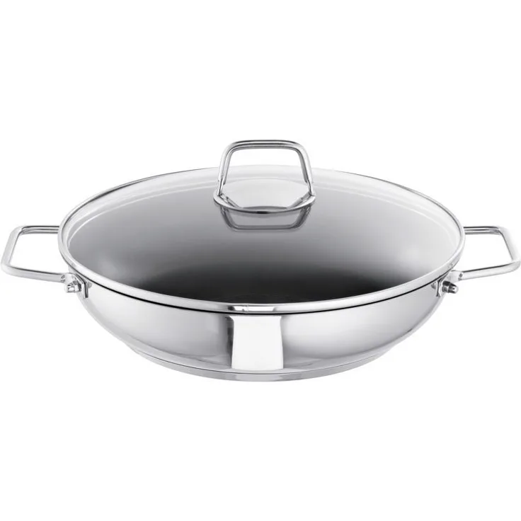 Edelstahlpfannen-Serie Wega - Wega Schmorpfanne 24cm