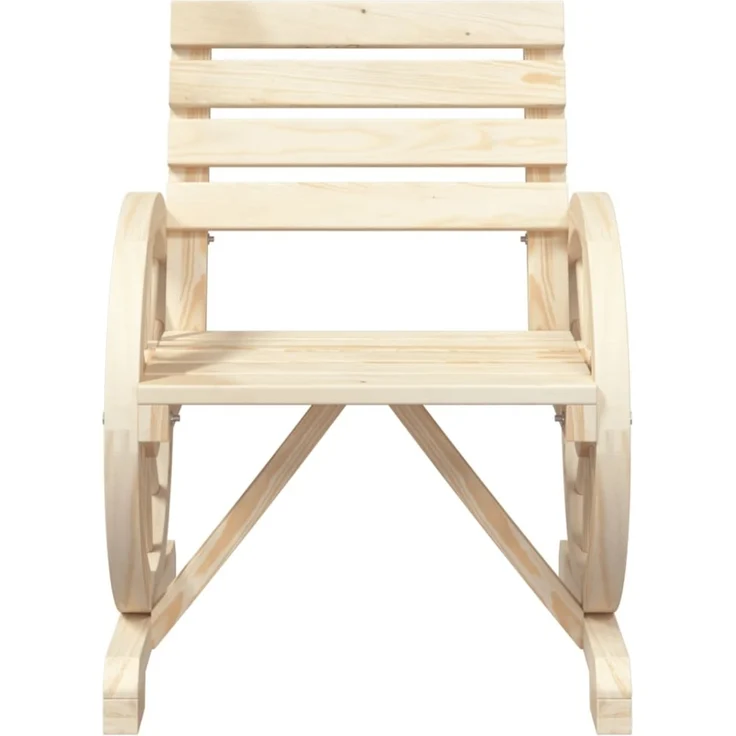 vidaXL Gartenstuhl 58x58x78,5 cm Massivholz Tanne 365099 – Bild 8