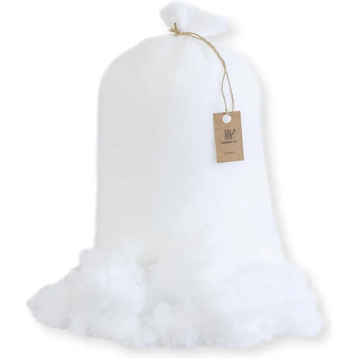 Loolay Kissenfüllung Füllwatte Füllung für Kissen Plüschtiere Amigurumi Weihnachtsdeko, DIY Weihnachtsschmuck Kunstschnee antiallergisch waschbar Made in EU