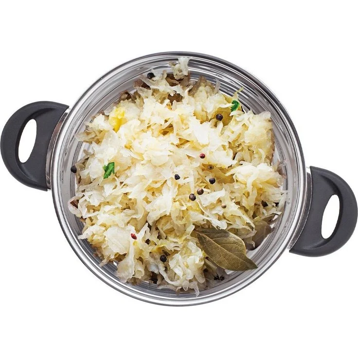 Gustav Voss Topf-Set Kochtopfset Edelstahl Kochtopf Induktionskochtopf, Edelstahl (Topfset, 7-tlg, 1 Stielkochtopf + 3 Kochtöpfe mit Glasdeckel), Induktion spülmaschinengeeignet Literskala – Bild 3