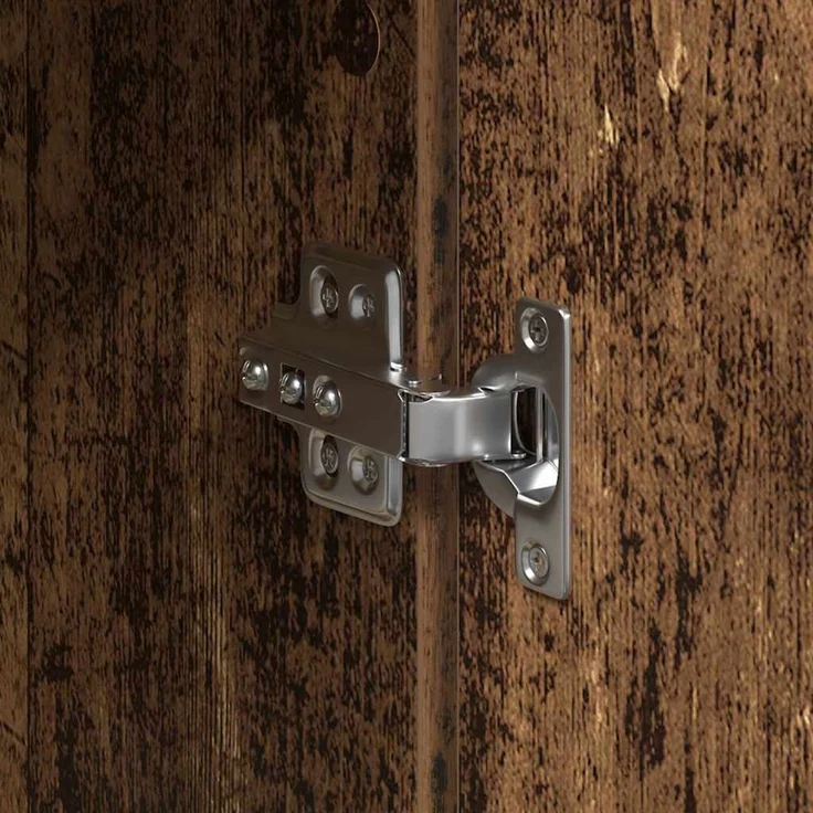 vidaXL Highboard Altholz 60 x 35 x 180 cm Holzwerkstoff 3365567 – Bild 11