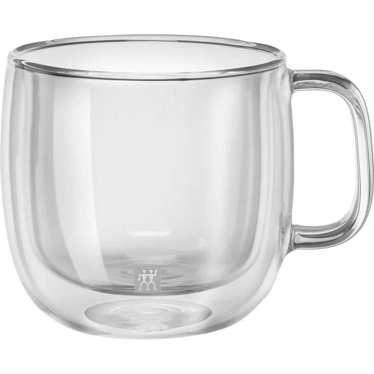 Cappuccinotasse ZWILLING Sorrento Plus Cappuccinoglasset, 450 ml / 2-tlg hochwertiges Borosilikatglas, 2-tlg, Borosilikatglas – Bild 1