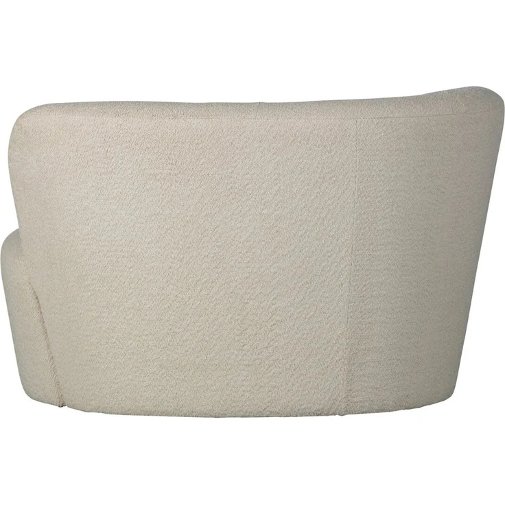 Sofa Stone - Bouclé-Stoff Creme, Links – Bild 3