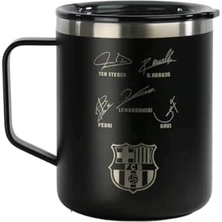 FC Barcelona FC Barcelona Runbott handsignierter Thermobecher 400 ml 972195