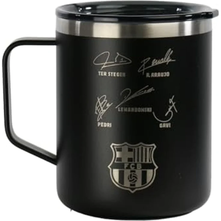 FC Barcelona FC Barcelona Runbott handsignierter Thermobecher 400 ml 972195 – Bild 1