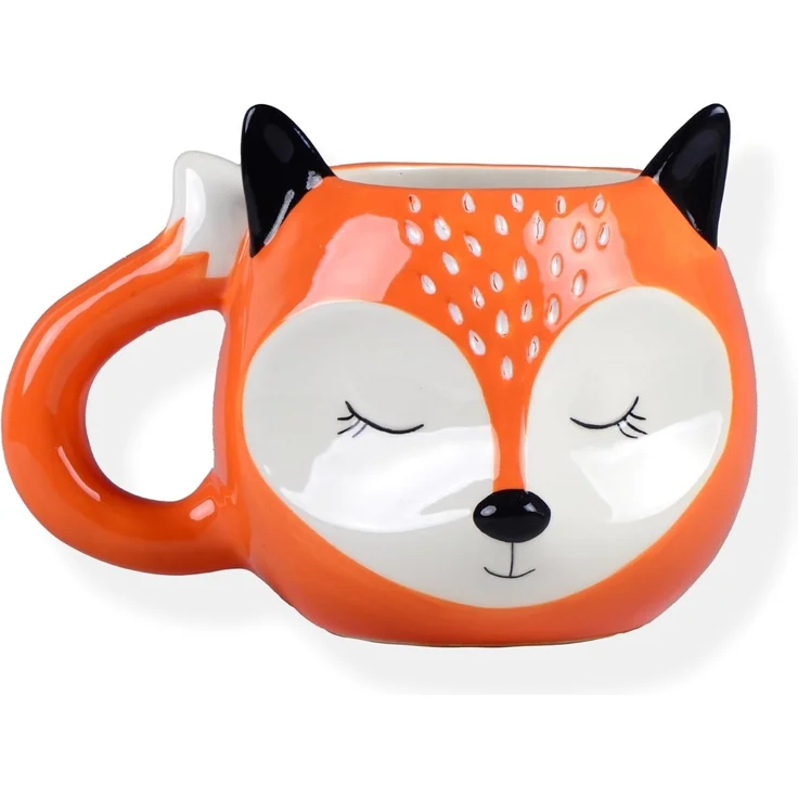 Winkee Tasse Kaffeebecher /Teebecher schlafender Fuchs, Keramik