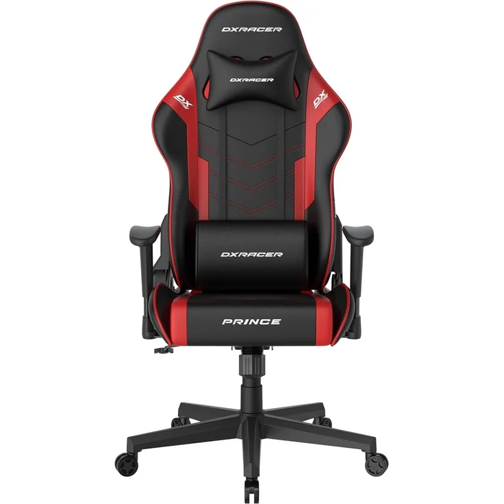 DXRacer PRINCE L Gamingstuhl - PU / Schwarz-Rot – Bild 1