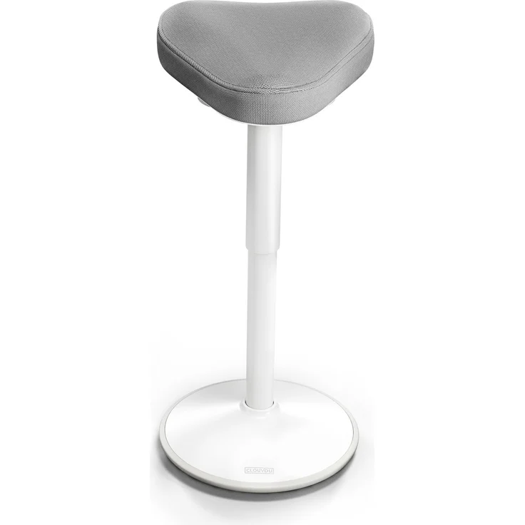 CLOUVOU Nexus, ergonomischer Stehhocker, stufenlos höhenverstellbar, Anti-Rutsch-Standfuß, Anthrazit – Bild 1