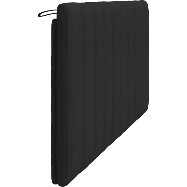 vidaXL Kopfteil-Kissen Schwarz 180 cm Samt – Bild 5