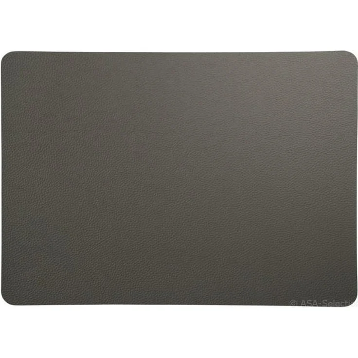 ASA Tabletops Rough Graphit Tischset 46x33 cm Lederoptik – Bild 2