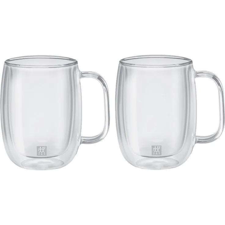 Zwilling Gläser-Set Sorrento Plus, 2-tlg, Borosilikatglas, Doppelwandig, Borosilikatglas, 2-tlg, je 350 ml