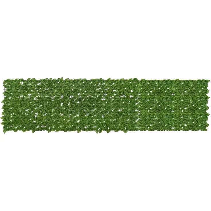 vidaXL Balkonsichtschutz mit Blättern Grün und Gelb 300 x 75 cm 42040638 – Bild 1