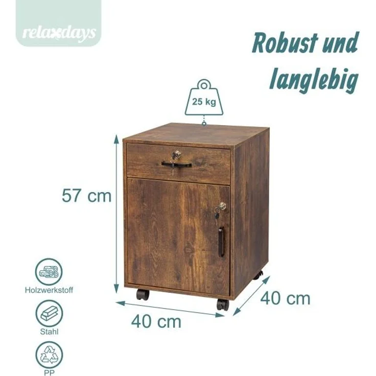 Abschließbarer Rollcontainer 10052347_8208 – Bild 4