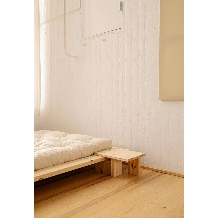 Karup Design Nachttisch Japan Bett-Tisch, FSC®-zertifiziertes Massivholz,made in Europe, Speziell für das Japan-Bett entworfen – perfekt integriert & passend