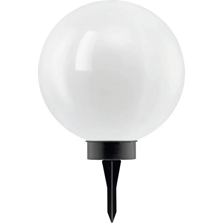 Eglo 22444 SOLAR-LED KUGEL Ø 30cm H: 61cm WEISS M. ERDSPIESS – Bild 5