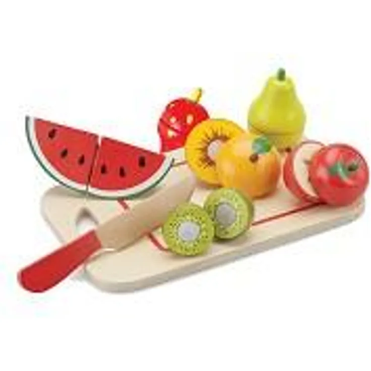 New Classic Toys Schneidsatz fruit junior 24 cm Holz 8-teilig