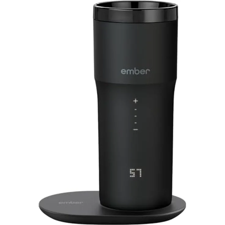 Ember Smart Travel Mug 2+ mit Temperatureinstellung und Apple-Funktion – 355 ml, schwarz – Bild 3
