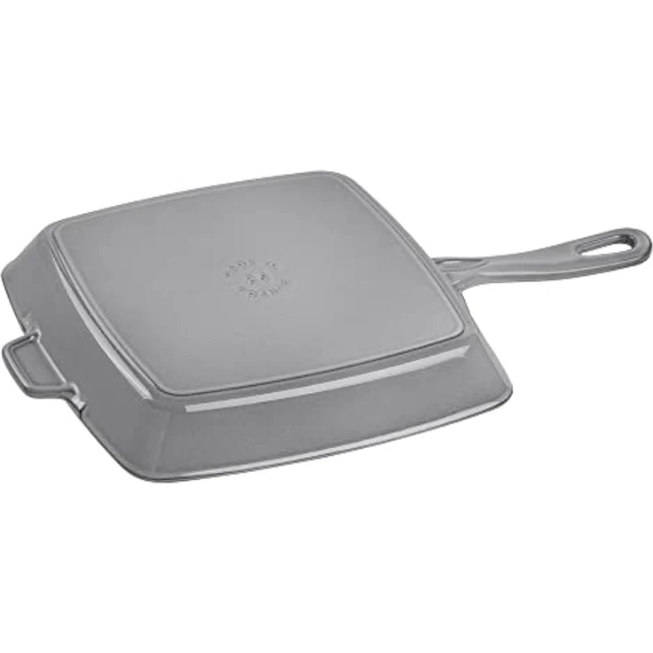 Staub Bbq 26 x 26 cm Grillpfanne aus Graphitgusseisen – Bild 5