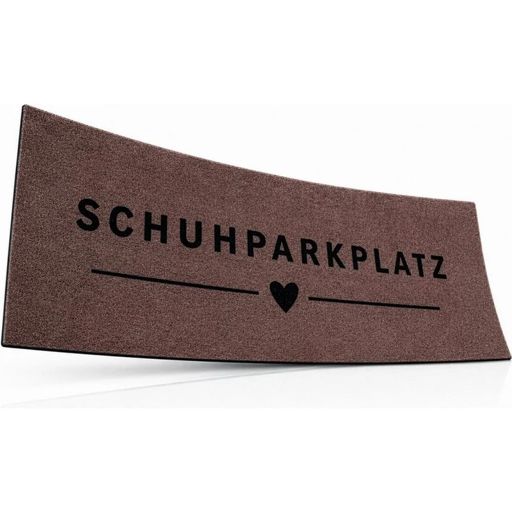 Kubus Fußmatte Domo, Schuhmatte mit Schuhparkplatz, waschbar, TPE-Rücken, Waschbare Schuhmatte mit Schuhparkplatz für bis zu 4 Paar – Bild 1