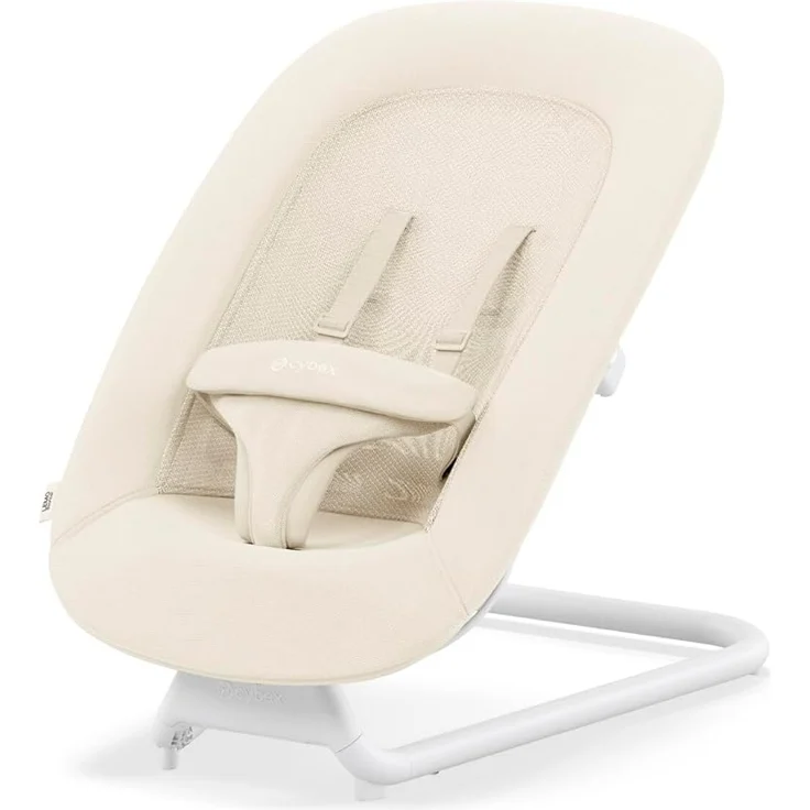 Cybex Lemo Bouncer – Canvas White Créme – Bild 4