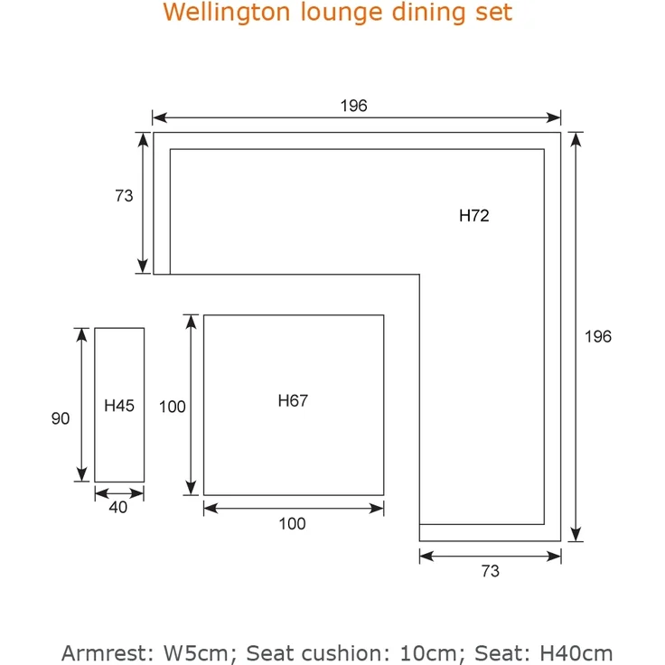 Garden Impressions Dining-Ecklounge "Petone" inkl. Ecksofa, Bank und Tisch, grau / mint – Bild 6