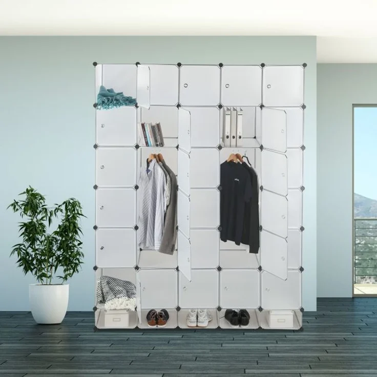 Relaxdays XXL Kleiderschrank Stecksystem – Bild 2