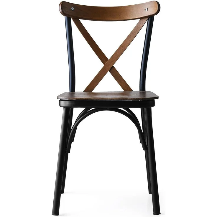 Skye Decor 'Ahşap Ekol - 261 V4' Stuhlset (4-teilig), Walnuss, 42 x 84 x 41 cm – Bild 3