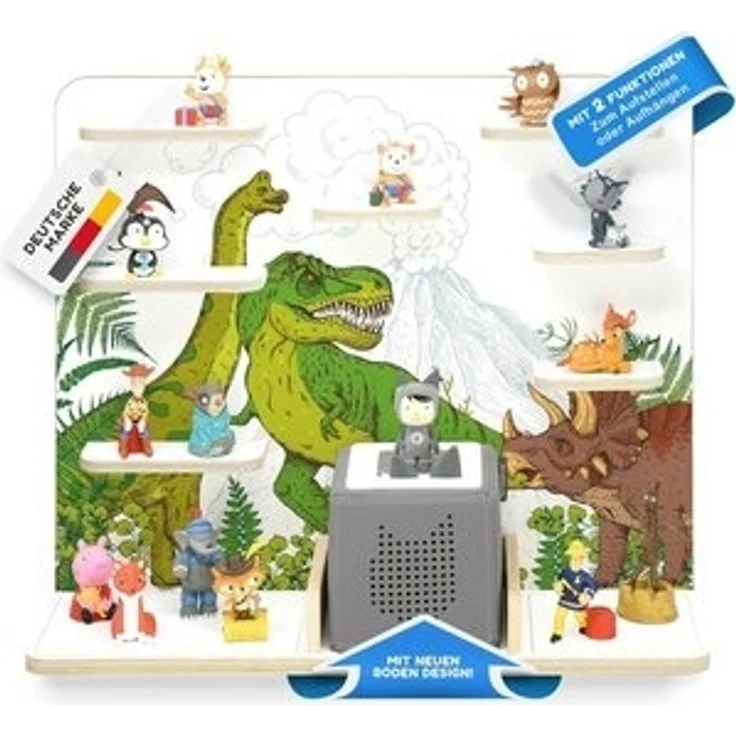 stadtecken Kinderregal Dinosaurier, Regal für die Toniebox und ca. 50 Tonies – Bild 6