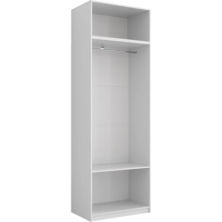 Kleiderschrank Elmo Weiß 80 x 50 cm 2er Set Vicco – Bild 1