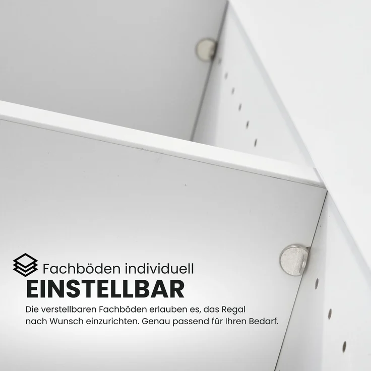 bümö Aktenregal & Schrank abschließbar, Büroschrank Regal Kombination Holz 80cm breit in Graphit/Asteiche - abschließbarer Schrank für's Büro & Arbeitszimmer, Büro Möbel Ordnerschrank, 968T2-G-R-BS – Bild 5