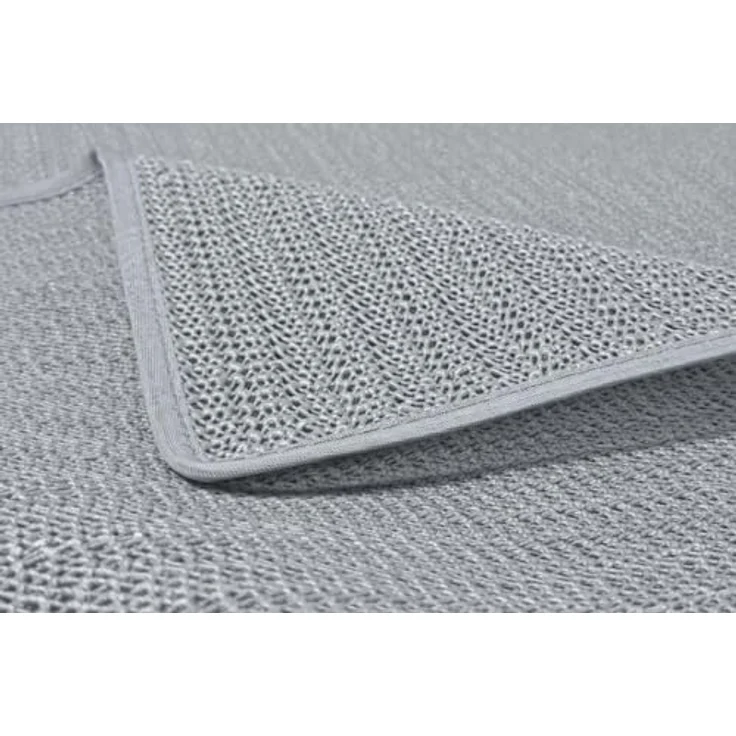 Brandsseller Gartentischdecke 130x220 cm Tischdecke mit Paspel Outdoor Tischtuch rechteckig Weichschaum für Garten, Terrasse, Balkon wetterfest rutschfest - Hellgrau – Bild 8