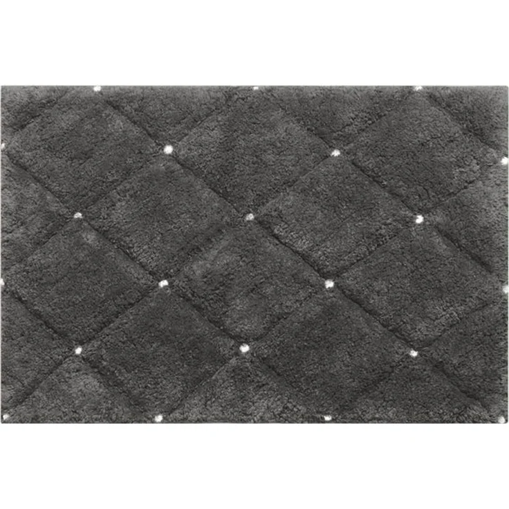 Eurofirany Teppich CHICK Eleganter Teppich Design Badematte Badeteppich Kristalle, dekorativer Bettvorleger 50x70 cm 60x90 cm Baumwolle – Bild 4