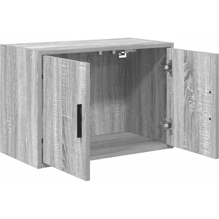 vidaXL Garagen-Wandschrank Grau Sonoma Holzwerkstoff 860653 – Bild 4