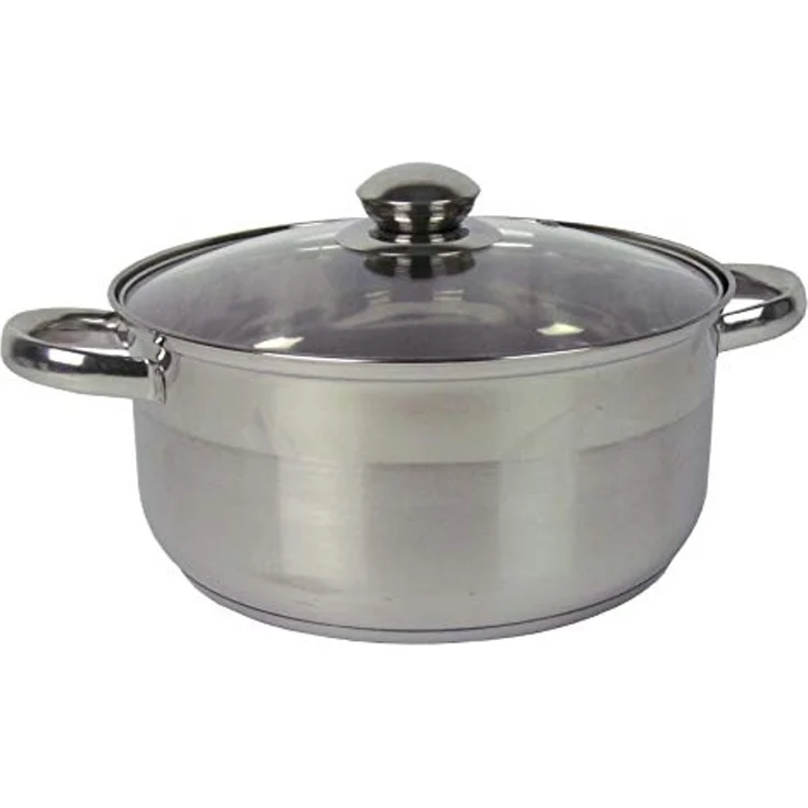 Michelino Topf-Set Kochtopfset Denver aus Edelstahl für alle Herdarten geeignet, Edelstahl (7-tlg), für alle Herdarten auch induktion – Bild 5