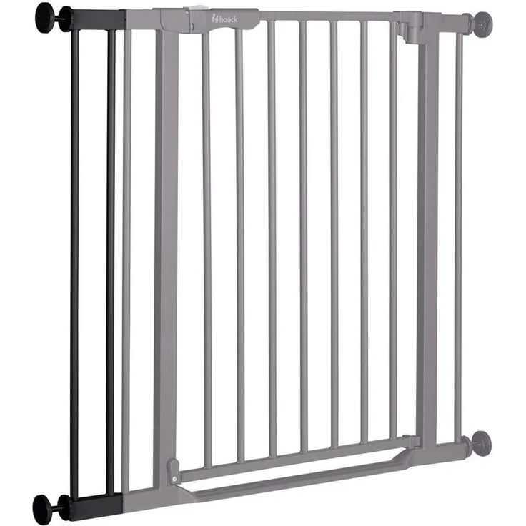 hauck 9cm Verlängerung, Schwarz - Kompatibel mit Kinderschutzgitter Clear Step 2, Open N Stop 2, Autoclose N Stop 2 - Ohne Bohren, Tür- & Treppenschutzgitter Zubehör – Bild 4