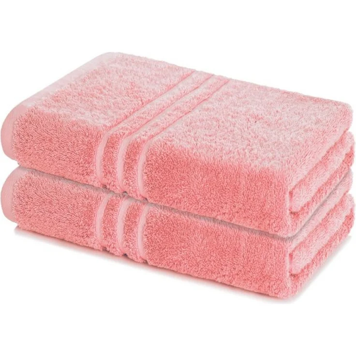 Lavea Badetuch Elena 2er Set Badetücher 100x150 cm, Duschtuch, 500 g/m² Frottier, weich & saugstark, pflegeleicht – Bild 4