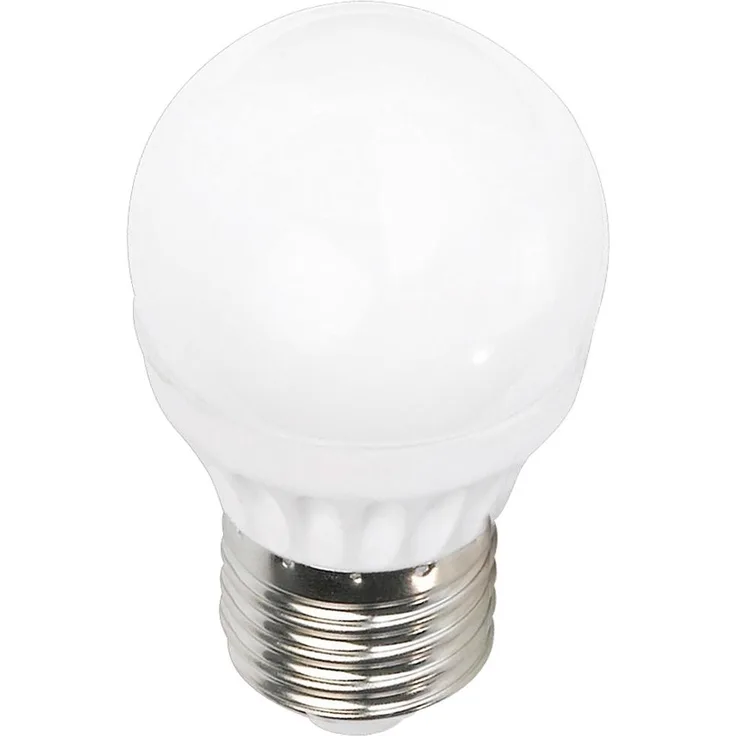 E27 LED - 5 Watt, 400 Lumen, 3000 Kelvin warmweiß, Ø4,5cm - nicht dimmbar