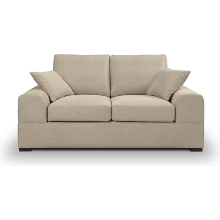 Ecksofa (B/H/T: 182x90x93 cm) in Beige – Bild 4